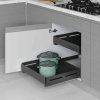 Plnovysuvna zasuvka s tlumenim STARAX Unique Box antracit 800mm s vysuvy BLUM 764x460x80mm S 2338 UB A a124069574 10638