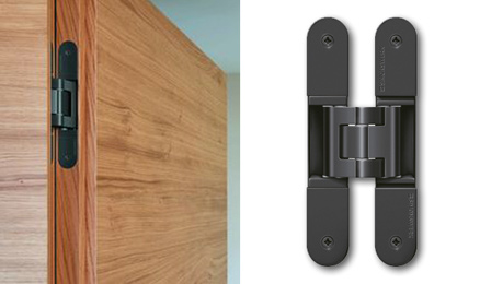 Skryté dveřní závěsy