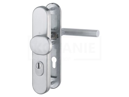 hoppe amsterdam bezpecnostni sada klika koule roztec 72mm zakryti vlozky tloustka dveri 42 47mm f69 nerez ie3218899