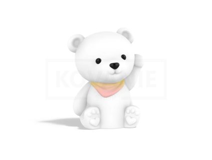 Silikonová noční lampička - Medvídek