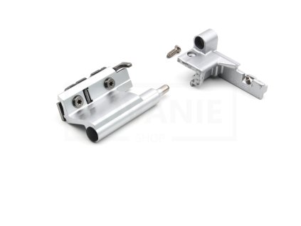 Schueco Ecklager Royal S AWS 130 DIN rechts C0 silber, 275564 02