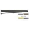 braccio slitta geze per chiudiporta aereo modello ts30005000 versione bg per porta in finitura bronzo