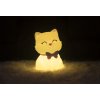 Silikonová noční lampička - Kočka