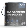 Hahn Color KRYCÍ BARVA 2,5L (odstín RAL transparentní)