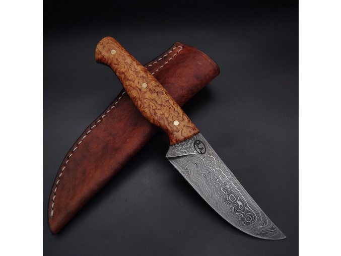 Damaškový nůž - Yellow