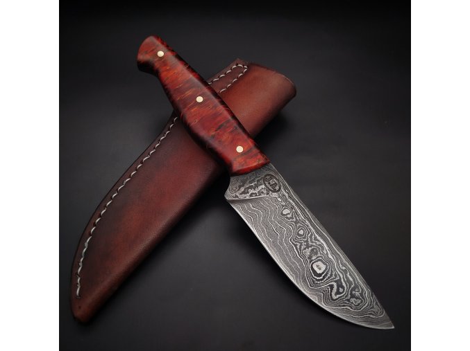 Damaškový nůž - Red