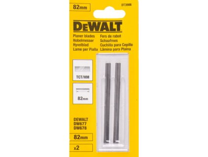 Nůž do hoblíku 82mm DT3906 DeWALT 