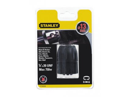 Sklíčidlo rychloupínací 13mm plastové STA66368 STANLEY 