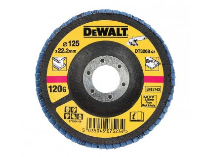 Brusný lamelový kotouč 125mm DT3268 DeWALT 