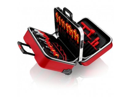 knipex kufr s naradim big twin move cerveny 98 99 15 29023515