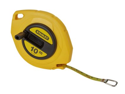 Pásmo uzavřené s ocelovou páskou 10m STANLEY 0-34-102