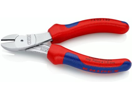 Kleště boční štípací silové KNIPEX 74 05 140