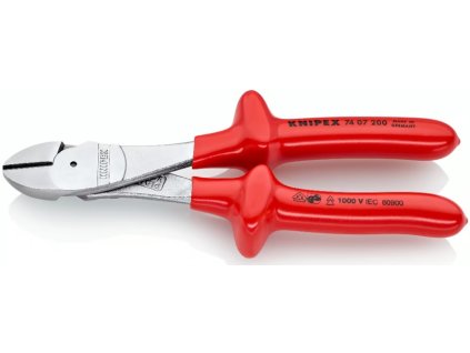 Kleště boční štípací silové 1000V KNIPEX 74 07 200