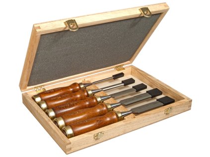 Sada dlát s dřevěnou rukojetí 5dílná STANLEY 2-16-217