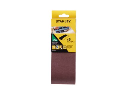 Brusné pásy 3ks P150 75x457mm Stanley STA33111