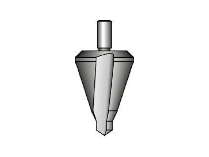 21145 kuzelovy vrtaci trn hss tin 40 61 mm bucovice tools 547600 tin