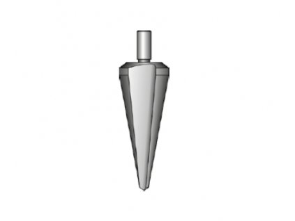 21151 kuzelovy vrtaci trn hss tin 6 0 20 mm bucovice tools 546200 tin