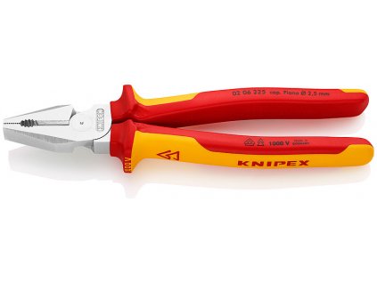 25627 kleste kombi din 5746 1000v knipex 02 06 225