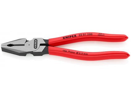 25666 kleste kombi 200mm knipex 02 01 200