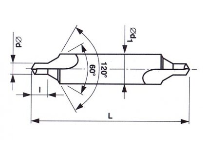 49835 1 vrtak stredici 60 vybrusovany tvar b 2 00 mm 221112