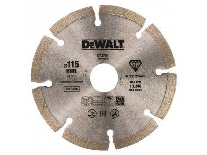 Dia řezný kotouč 115mm DeWALT DT3701 