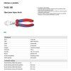 140004 2 kleste bocni stipaci silove knipex 74 05 180