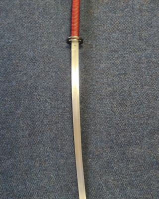 ⚔️ Custom-made katana for the anniversary of Toyoda Gosei Czech, s.r.o., engraved with the company logo.