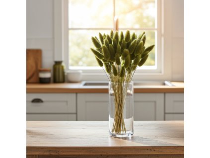 Lagurus sušený olivově zelená edited 4 3