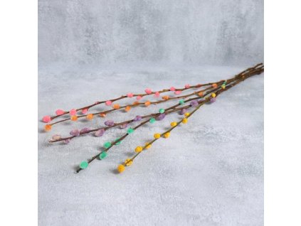 Stabilizované větvičky kočiček 5 ks mix barev