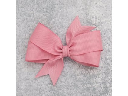 Stuha rypsová 20mm starorůžová mašle