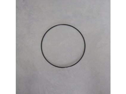 Kovový kruh 15 cm, černá