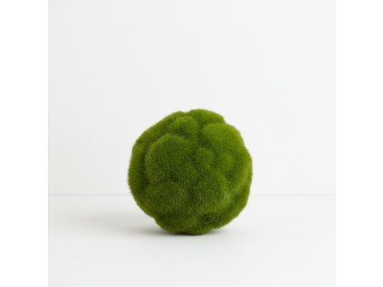 Mechová koule 10 cm - zelená