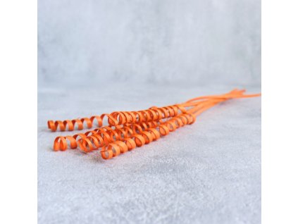 Přírodní dekorace Cane spring oranžová