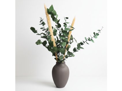 Pampová tráva krémová - 50 cm ve váze