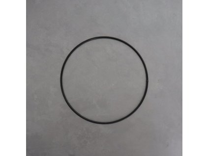 Kovový kruh 18 cm - černá