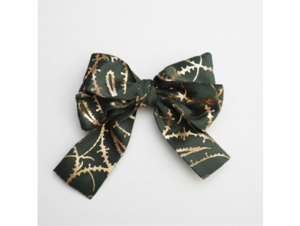 Sametová stuha 40 mm - zelená