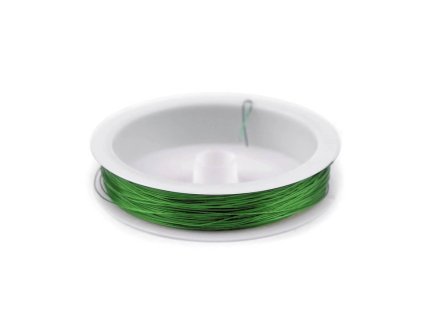 Vázací drát 0,5 mm - zelená