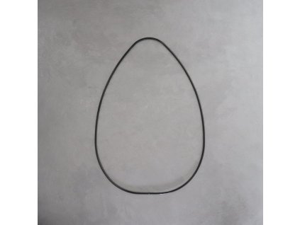 Dekorační kruh vajíčko černá 27 cm