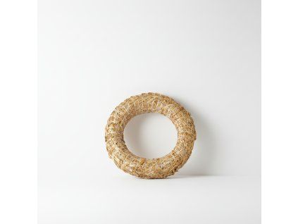 Slaměný věnec 20 cm