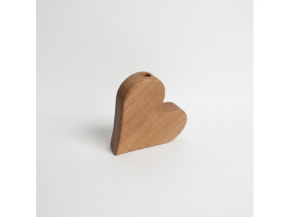 Dubová váza - srdce