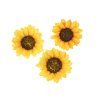 Slunečnice květ pvc - 12 cm