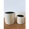 Obal keramika 15,5 cm a 10,5 cm - krémová