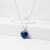 Přívěsek Lapis lazuli - srdce na řetízku