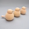 Dřevěná figurka ptáček 6 cm