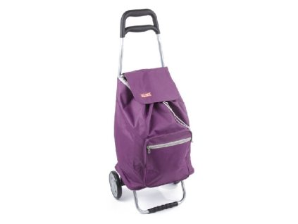 Nákupní taška na kolečkách CARGO fialová