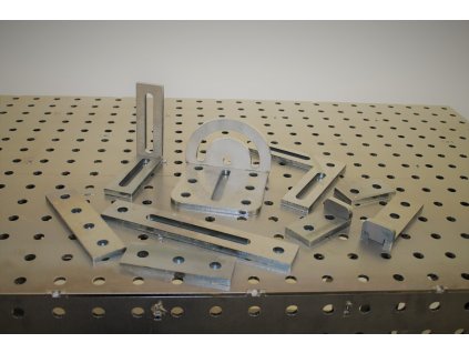 Příložníky+dorazy pro svářecí-svařovaci 3D stůl