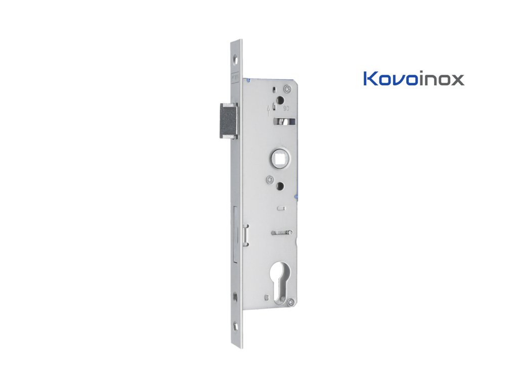 c item 239731 zamok vlozkovy zapust 50mm roztec 90mm poniklovana predna lista