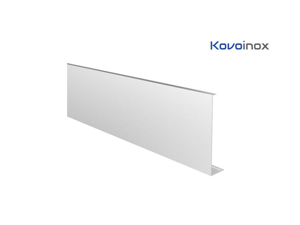 Krycia lišta na bočný profil N53.4025/4050/4060, Dĺžka: 6000mm, materiál: hliník, povrch: satin-elox