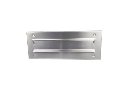 Vhod na listy 285x110mm brúsený povrch K320/nerez AISI304