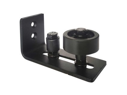 Spodné vodiace valčeky pre SPD systém, pozinkovaný povrch, farba: čierna RAL9005